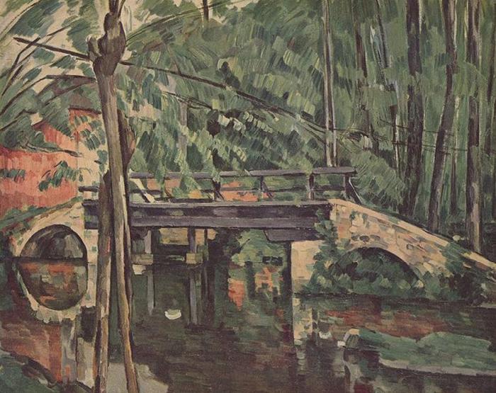 Paul Cezanne Pont de Maincy oil painting image